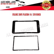 2DIN PAJERO 16 HEADUNIT FRAME XPANDER 7 INCH/