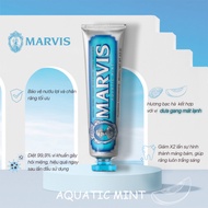 Marvis Whitening Mint Toothpaste Silver 85ml – Supports Teeth Whitening & Cool Fragrance