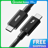 สายเคเบล Thunderbolt 5 ไดรบการรบรองจาก Intel กำลงไฟ 240W ความเรว 80Gbps 120Gbps ความยาว 1 เมตร