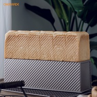 [CHEFMADE] 1200G NON-STICK CORRUGATED LOAF PAN WITH COVER CM6010