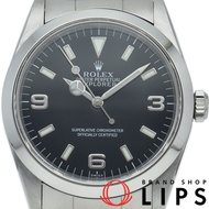 勞力士探險家型 1 Only Swiss Explorer 1 14270(U) 不鏽鋼男士腕錶 黑色拋光 1997 年 極佳狀態 [二手]