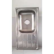 Thick kitchen sink 86cm x 50cm x 20cm