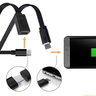 SUN Flexible USB C Female To Microed USB Male Converter Cable 10cm 20cm Silicone