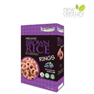 Yes Natural Organic Brown Rice Rings Blueberry