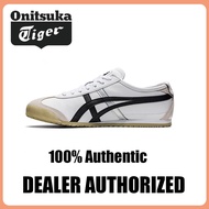 Onitsuka tiger Mexico DL408.0190 casual shoes unisex fashion shoes non-slip 100% authentic