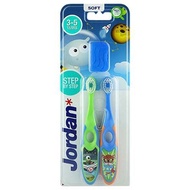 JORDAN STEP 2 TOOTHBRUSH 3-5 (SOFT) 2'S