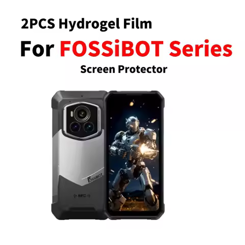 2Pcs Full Cover For FOSSiBOT F107 106 Pro F109 F101 F105 F102 S1 HD Hydrogel Film Screen Protector C
