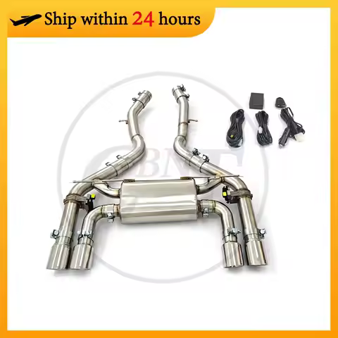CBNT M2 Competition Valvetronic Axleback Muffler for BMW S55 M2C F87 M3 F80 M4 F82 SS304 Valved Exha