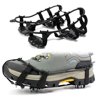 Non-slip 24 Teeth Crampon Ice Gripper For Shoes Women Men Spike Grips Cleats For Ice Snow Climbing H
