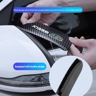 2pcs GEELY Carbon Fiber Car Rear View Mirror Rain Eyebrow Rainproof Cover For Geely Boyue Binyue X50