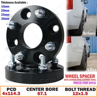 (2pcs/2Biji) 4x114.3 Hub Centric Wheel Spacer Proton GEN2 Persona Iriz Saga Iswara Satria Neo Waja S