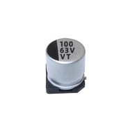 ((10 Pcs) Chip Aluminum Electrolytic Capacitor 63V 100UF 10 * 10.5mmSMD Electrolytic Capacitor