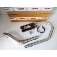 Racing Exhaust Sc Project Carbon Byson Fi Carburetor Scorpio Z 225