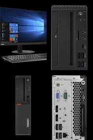 文書處理完全夠 Lenovo ThinkCentre M720s SFF小型機型電腦 i5-8500 DDR4：8G  SSD：256 (10STA003HC)/文書機/細主機/主機/台機/快速文書處