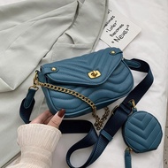 tas selempang import batam sling bag import hongkong tas wanita hk - biru