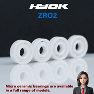 1PCS ABEC-9 Zirconia Ceramic Bearing 603 604 605 606 607 608 609 2RS Open type or Double-sided seali