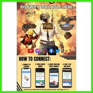 ▬ Piso Wifi Tarpaulin LPB 4 Different Designs READ DISCRIPTION BELOW