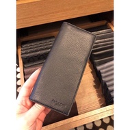 100% Authentic Coach Men Long Wallet (black)