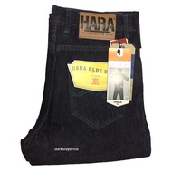 SALE！ HARA Jeans กางเกงยีนส์ (ขากระบอกใหญ่) ยี่ห้อ HARA แท้ 100%