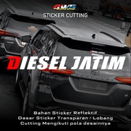 Jatim Diesel Cutting Sticker