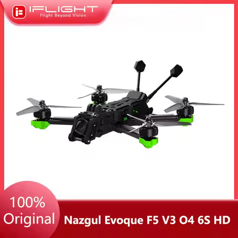 IFlight Nazgul Evoque F5 V3 O4 6S HD Drone BNF With O4 Air Unit Pro / XING2 2207 1750KV Motors For F