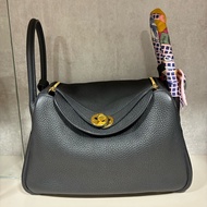 Hermes Lindy26 黑金 九成新