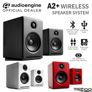 Audioengine A2+ Wireless aptX Bluetooth 5.0 Stereo Desktop Bookshelf Speakers