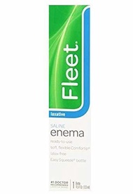 ▶$1 Shop Coupon◀  Fleet Enema, Ready-to-Use Saline Laxative, 4.5 Fluid Ounce