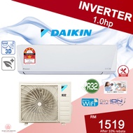 Daikin 1HP-3HP R32 Standard Inverter Air Conditioner FTKF Series with wifi control