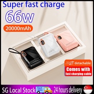 66W Fast Charging PowerBank Mini Fast Charging 20000mAh Large Capacity Portable Charger Small Lightweight Power Bank