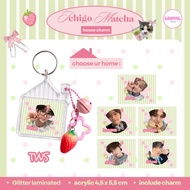 Keychain TWS strawberry matcha jihoon kyungmin younghae shinyu dohoon
