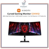 [MY] Xiaomi Curved Gaming Monitor G34WQi (34"Inch | 180Hz High Refresh Rate l WQHD Ultrawide Screen 