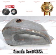 Tangki Cover Scrambler Ducati VERZA Custom Fuelpump injeksi