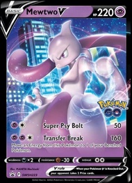 Pokemon - Mewtwo V -SWSH223 - Black Star Promo - Pokemon Go