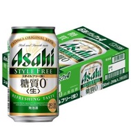 原箱 日本版啤酒 Asahi Style Free  0糖質生啤洒 原箱 24x350ml #1R0Z6 #4039057 #新舊包裝隨機發貨