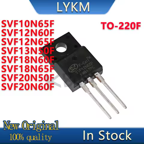 10/PCS New Original SVF10N65F SVF12N60F SVF12N65F SVF13N50F SVF18N60F SVF18N65F SVF20N50F SVF20N60F 