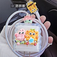 SpongeBob Xiaomi 67w 90w charger cover for xiaomi 12/12x/13 redmi note 11pro/k60/k50 cute cartoon ch
