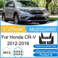 Mud Flaps For Honda CR-V 2012-2016 2013 2014 2015 CRV CR V Mudflap Fender Wheel Mudguards Front Rear