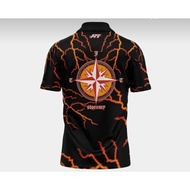 JTT JERSEY Polo Shirt 2023 Size XS-3XL brown