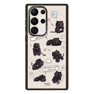 CASETIFY Mocha Cat Pattern Shockproof phone case for Samsung Galaxy S23 Ultra / Samsung Galaxy S24 U