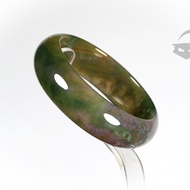 Colorful Chalcedony Bracelet Jade Inner Diameter 60mm Gsa 21 Take Material Natural Processing Have M