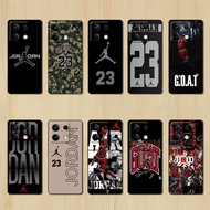 Painted phone case for Xiaomi Redmi K60 K70 Note 7 8 Pro 8T HT28 jordan 23 Design of anti fall prote