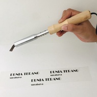 TOYOSAKI 100Watt Soldering Iron with Flat Bent Wood Handle 100W Soldering Iron