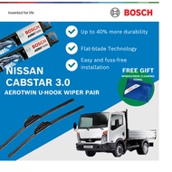 Bosch Aerotwin U-Hook Set for Nissan Cabstar 3.0 TDi