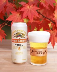 麒麟一番搾· 秋楓啤酒杯