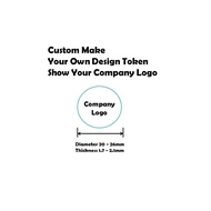 Custom Make Token For Laundry/Dobi,Vending Machine,Water Dispenser Machine cingtec