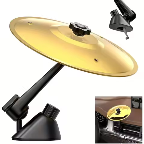 Universal Mini Drums Colliding With Cymbals Vent Decoration For Car Rugged Automotive Interior Acces