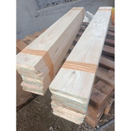 3/4 x 5 x 47 inches - tarima planks, palochina wood from tarima- smooth surface