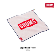 CHUMS Logo Hand Towel / ผ้าเช็ดมือ/เช็ดหน้า ผ้าขนหนูเนื้อนุ่ม ผลิตจากญี่ปุ่น เมือง Imabari ชัมส์