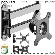 POPULAR Computer Bracket, Wall Mount Rotatable LCD Monitor Bracket, Universal Extendable 10-37in Stu